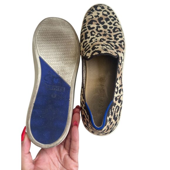 ROTHYS Women’s Animal Print Slip On Sneakers Size US 8 - Picture 6 of 8